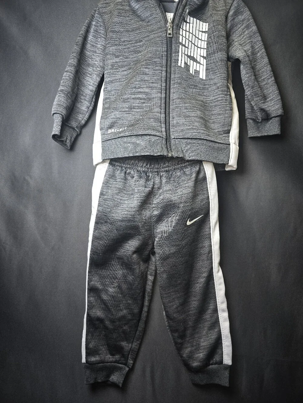 Nike Kids' Gray Dri-FIT Track Pants - Gray